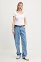 Abercrombie & Fitch tricou KI139.5271.100 alb SS25