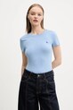 Μπλουζάκι Abercrombie & Fitch μπλε KI139.5273.118