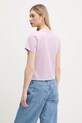 Îmbrăcăminte Abercrombie & Fitch tricou din bumbac KI139.5308.675 violet
