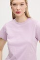 Abercrombie & Fitch tricou din bumbac violet KI139.5308.675