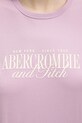 Abercrombie & Fitch t-shirt in cotone KI185.5058.665 violetto