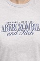 Abercrombie & Fitch t-shirt in cotone KI185.5058.912 grigio