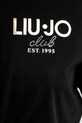 Liu Jo t-shirt bawełniany WA5139.JS923 czarny
