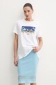 Liu Jo t-shirt applique bianco WA5260.JS003