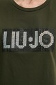 Бавовняна футболка Liu Jo VA5151.JS923 зелений