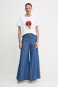 Liu Jo t-shirt VA5153.JS003 biały SS25