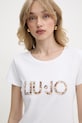Μπλουζάκι Liu Jo λευκό VA5154.JS003