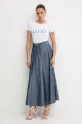 Liu Jo t-shirt VA5154.JS003 biały SS25
