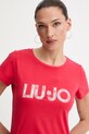 Тениска Liu Jo червен VA5154.JS003