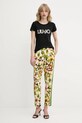 Liu Jo t-shirt VA5154.JS003 czarny SS25
