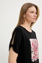 Liu Jo t-shirt czarny VA5155.JS360