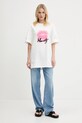 Miss Sixty tricou din bumbac 6S2SJ04100 alb SS25