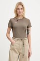 Miss Sixty tricou imprimeu maro 6S2SJ06900