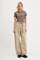 Miss Sixty tricou 6S2SJ06900 maro SS25