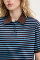Miss Sixty polo bawełniane 6S2SJ0590J niebieski
