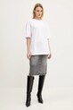 Miss Sixty tricou din bumbac 6S2SJ76100 alb AA00