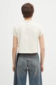 Îmbrăcăminte Rick Owens DRKSHDW tricou din bumbac Cropped Small Level T DS01E3207.RNNEP3 bej