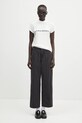 Bavlnené tričko Rick Owens DRKSHDW Small Level T DS01E3208.RNEP5 biela