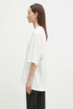 Rick Owens t-shirt bawełniany Walrus T DS01E3201.RN biały SS25