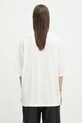 Odzież Rick Owens t-shirt bawełniany Walrus T DS01E3201.RN biały