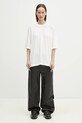 Rick Owens t-shirt bawełniany Walrus T DS01E3201.RN biały