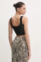 Одяг Топ Just Cavalli 78PAM204.J0108 чорний