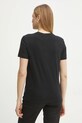 Oblečení Bavlněné tričko Just Cavalli 78PAHC12.CJ600 černá