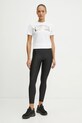 Бавовняна футболка Just Cavalli 78PAHT15.CJ500 білий SS25