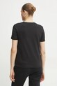 Odzież Just Cavalli t-shirt bawełniany 78PAHT15.CJ500 czarny