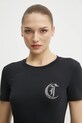 Just Cavalli tricou negru 78PAHE11.CJ112