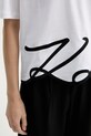 Karl Lagerfeld t-shirt bawełniany A2W17104 biały