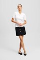 Karl Lagerfeld tricou polo alb A2W18027