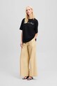 Karl Lagerfeld t-shirt bawełniany czarny A2W17088