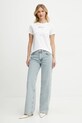 Karl Lagerfeld tricou din bumbac A2W17120 alb SS25