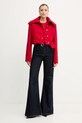 Patou t-shirt bawełniany JE1369999 czerwony AW25