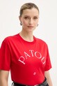 Patou t-shirt bawełniany czerwony JE1369999