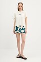 Kaotiko t-shirt bawełniany AQ019.01.M002 beżowy SS25
