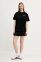 Bavlnené tričko Vans VN000MCFBLK1 čierna SS25