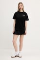 Vans tricou din bumbac VN000MCFBLK1 negru SS25