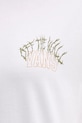 Vans tricou din bumbac VN000MCNWHT1 alb