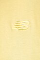 New Balance tricou din bumbac WT41501PRC galben