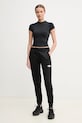 New Balance tricou de antrenament Define Fitted WT51126BK negru SS25