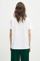 Abbigliamento GANNI maglietta in cotone Basic Jersey Peach Relaxed T3529 bianco