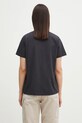 Odzież GANNI t-shirt bawełniany Basic Jersey Owls Relaxed T4059 szary