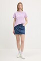 Guess Jeans t-shirt W5GI26.J1314 lila SS25