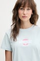 Odzież Guess Jeans t-shirt W5GI26.J1314 niebieski