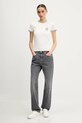Хлопковая футболка Guess Jeans W5GI35.KCTX1 бежевый SS25