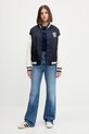 Guess Jeans t-shirt bawełniany W5GI41.KCTL1 granatowy AW25