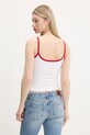 Ruházat Guess Jeans top W5GP37.J1314 fehér