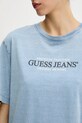 Bavlněné tričko Guess Jeans modrá W5GI28.KCTG1